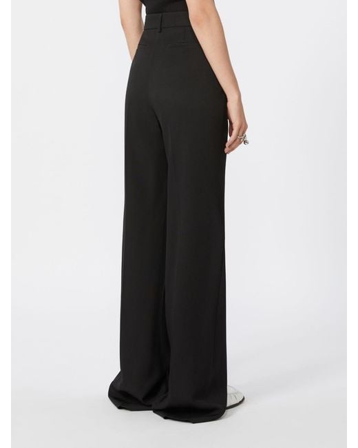 Max Mara Black Flared Trousers