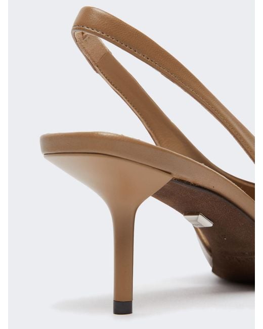 Slingback di Max Mara in White