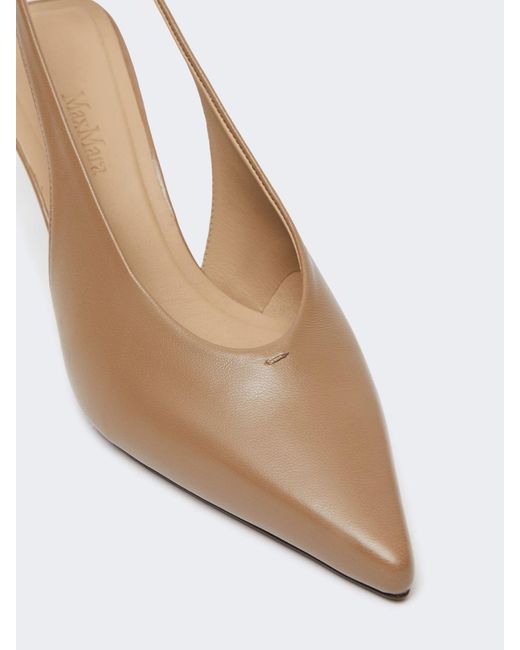 Slingback di Max Mara in White