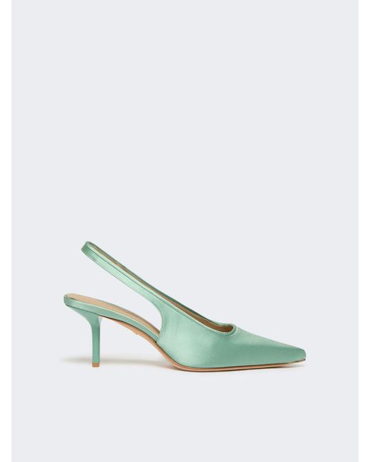 Slingback di Max Mara in Green