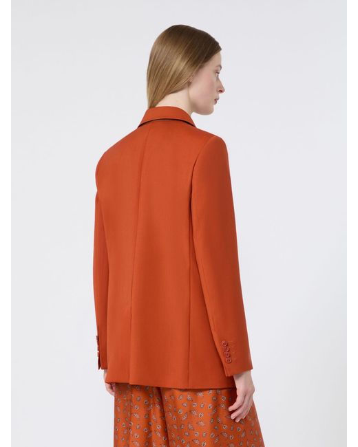 Giacca Monopetto di Max Mara in Orange