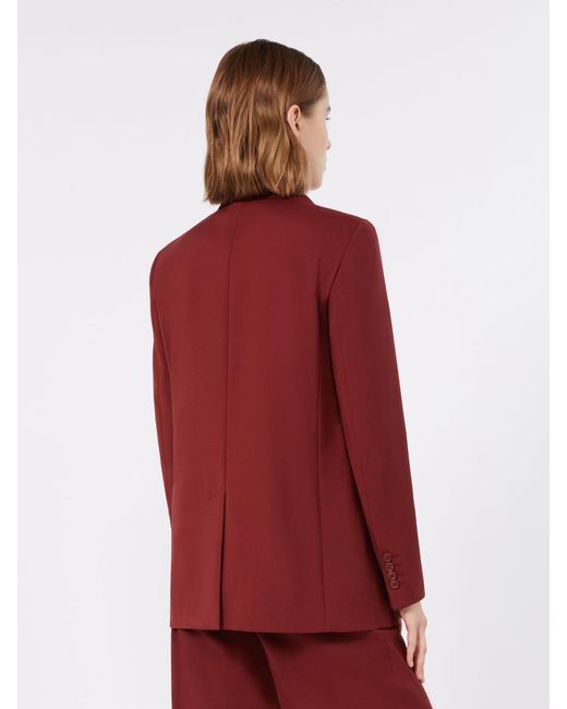 Giacca Monopetto di Max Mara in Red