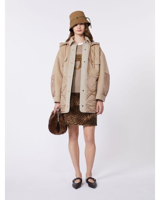 Max Mara Natural Padded Coat