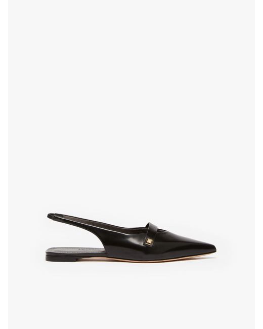 Max Mara Black Satin Sandals main image 1