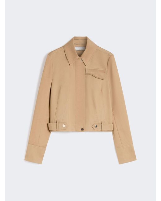 Max Mara Natural Boxy Cotton Jacket