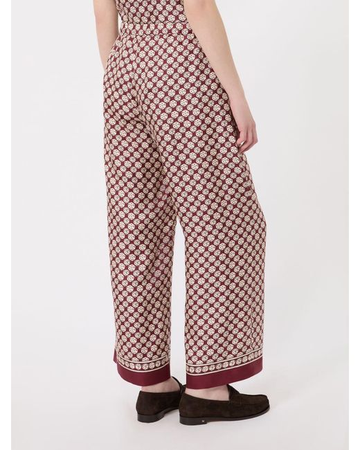 Pantalone Coulisse di Max Mara in Red