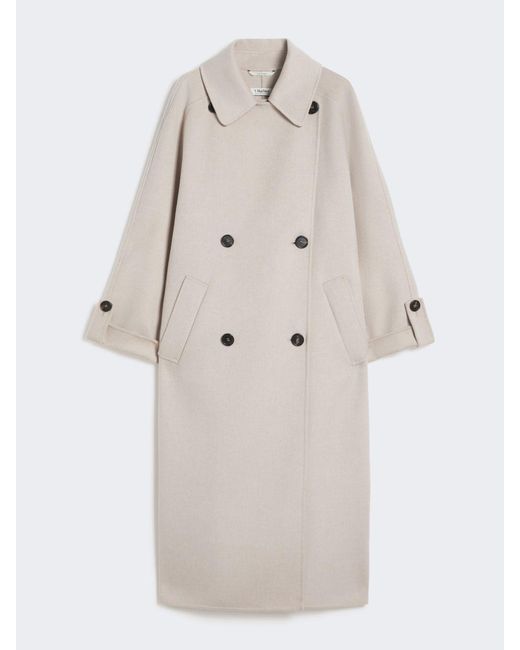 Max Mara Natural Wool Coat