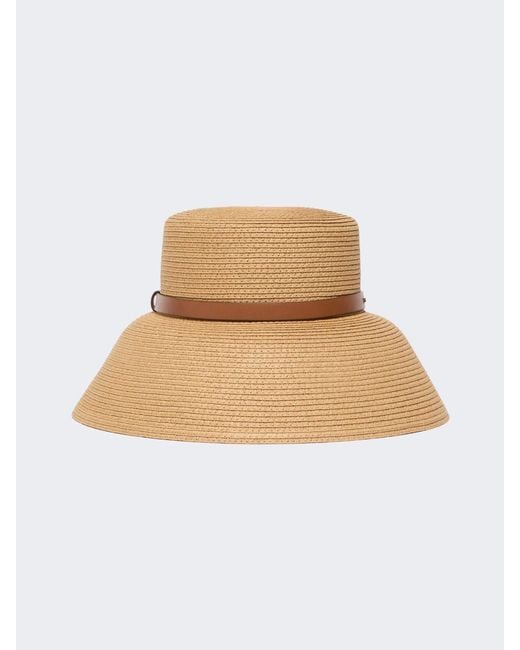 Max Mara Natural Lampshade Hat