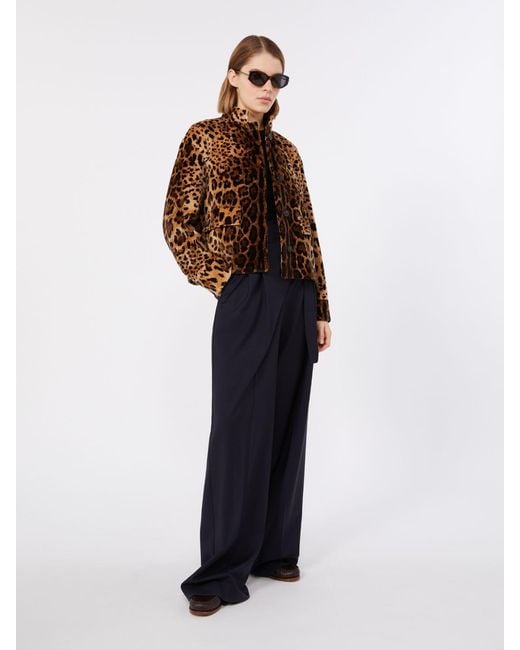 Max Mara Brown Boxy Jacket