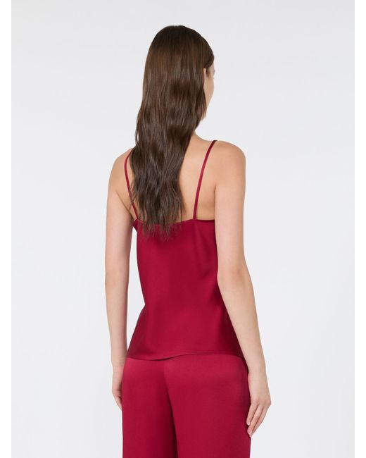 Top Sottoveste di Max Mara in Red