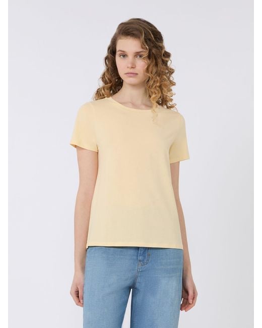 Max Mara Natural Stretch Jersey Basic T-Shirt