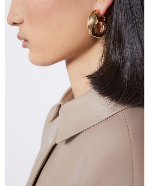 Orecchini Bold di Max Mara in White