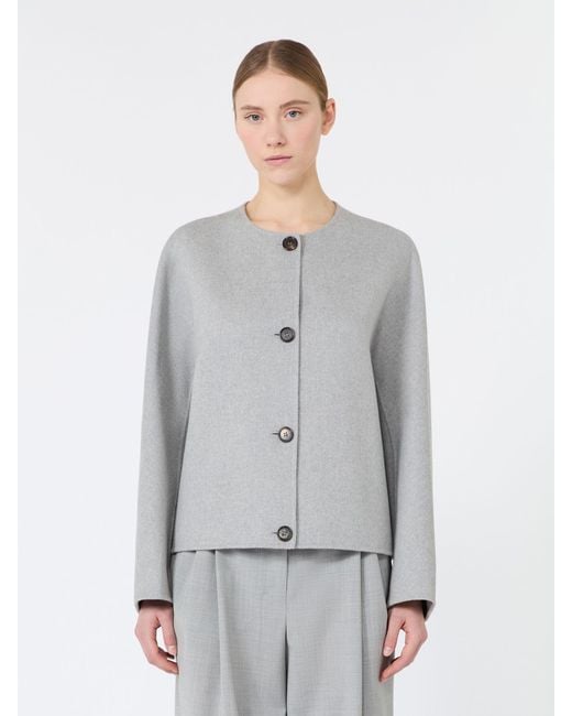 Giacca Crop di Max Mara in Gray