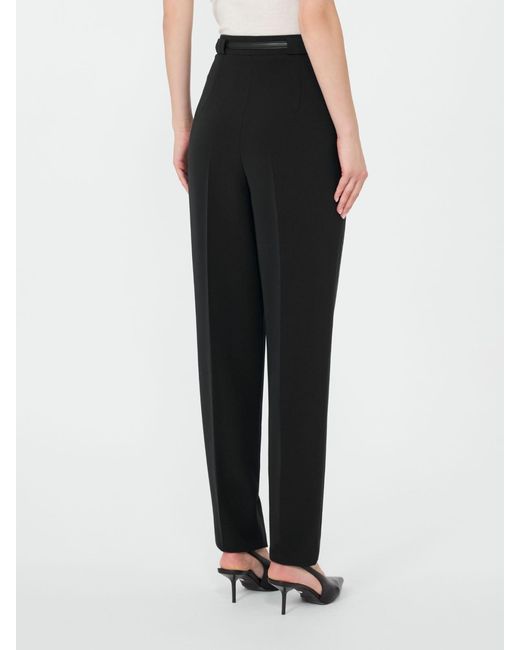 Pantalone Carrot di Max Mara in Black