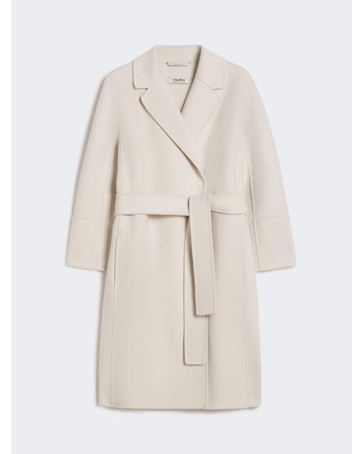 Max Mara Natural Short Wool Coat