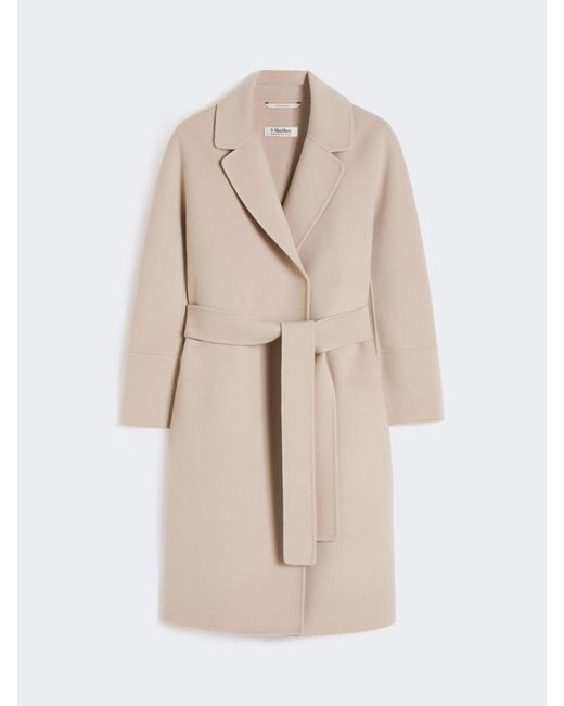 Max Mara Natural Short Wool Coat