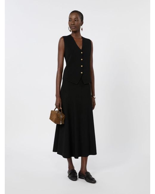 Gilet di Max Mara in Black