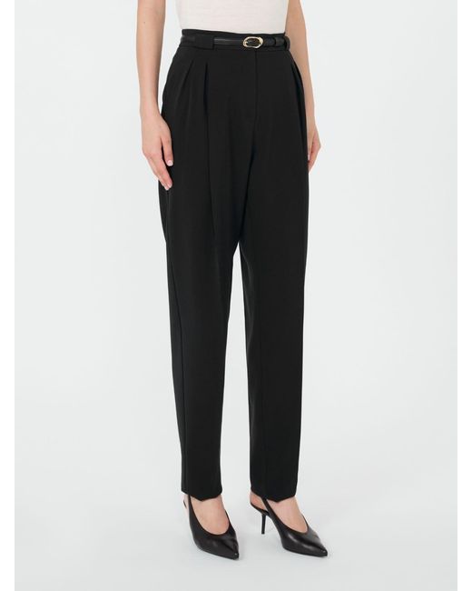 Pantalone Carrot di Max Mara in Black