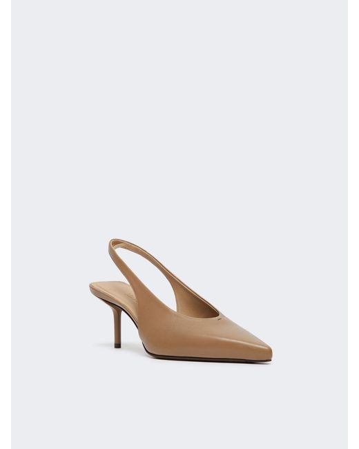 Slingback di Max Mara in White