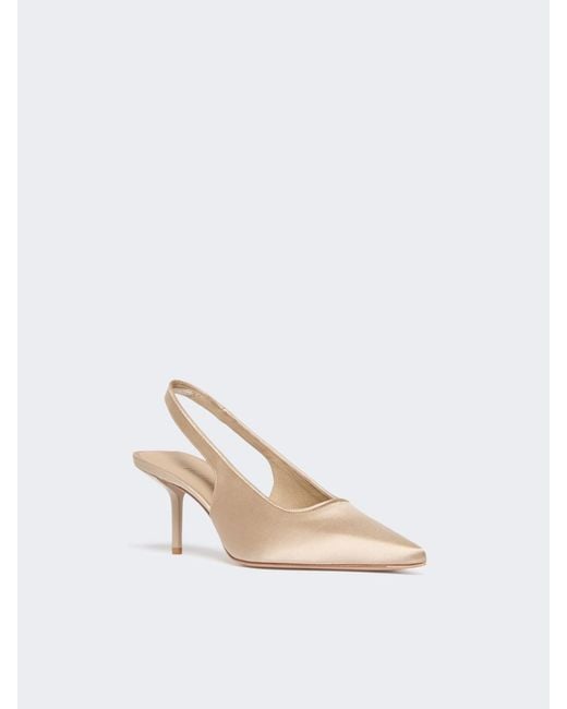 Slingback di Max Mara in White