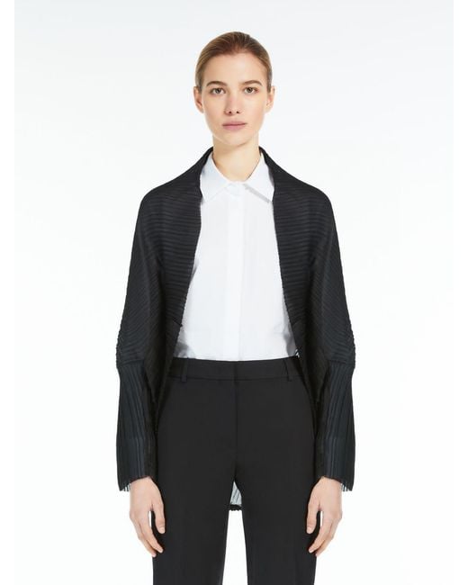 Coprispalle di Max Mara in Black