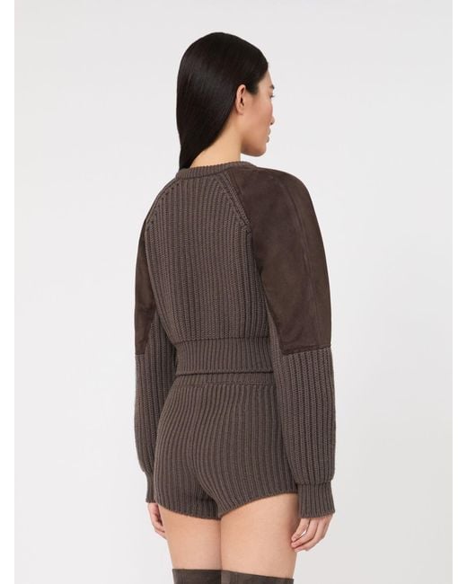 Max Mara Brown Pullover