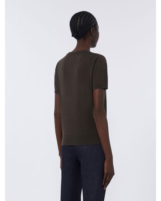 Max Mara Gray Soft Wool Sweater