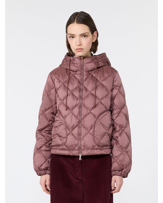 Max Mara Red Padded Jacket
