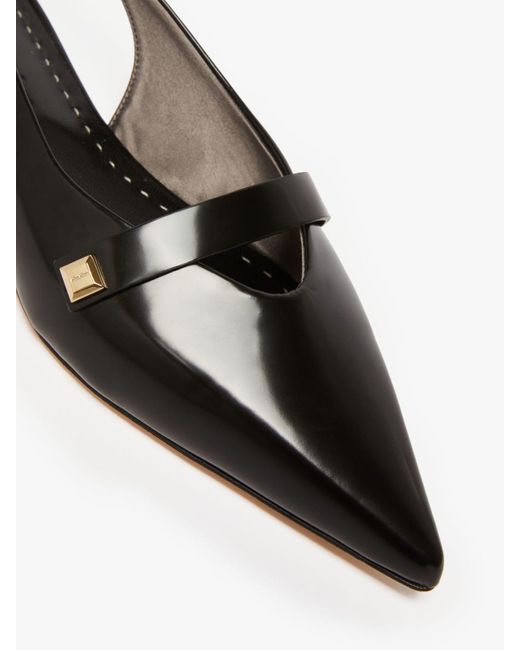 Max Mara Black Satin Sandals main image 0