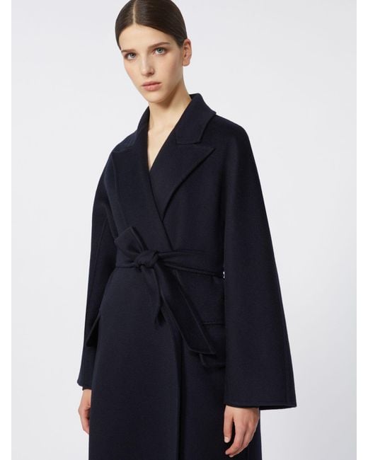 Max Mara Black Oversized Cashmere Coat