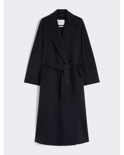 Max Mara Black Oversized Cashmere Coat