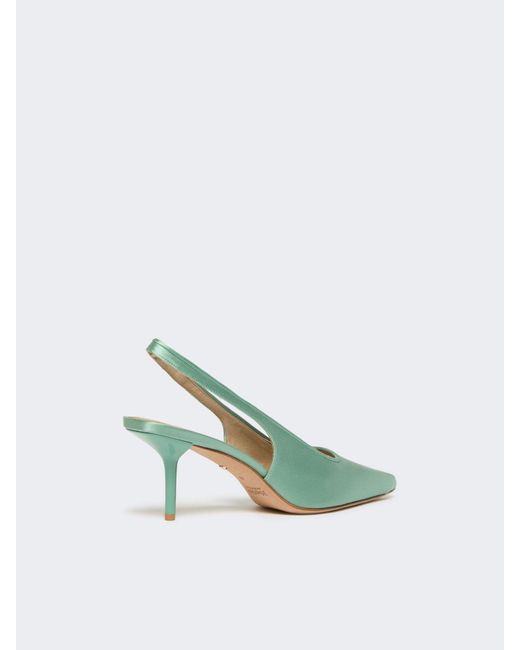 Slingback di Max Mara in Green