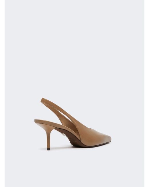 Slingback di Max Mara in White