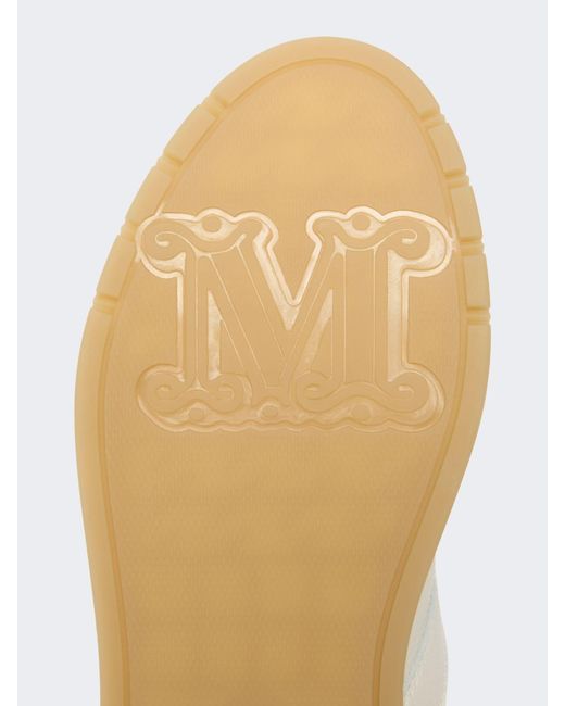 Max Mara Natural Low-Top Trainers