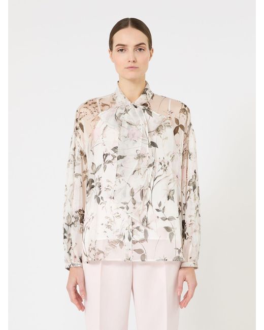 Max Mara White Blouse