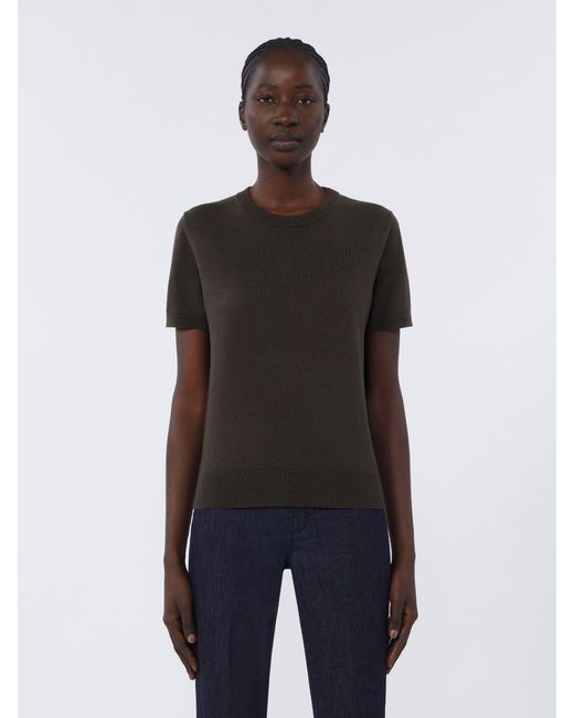 Max Mara Gray Soft Wool Sweater