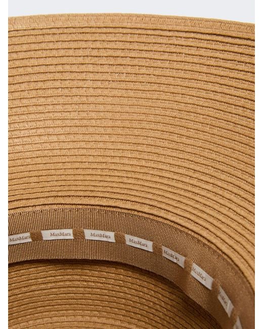Max Mara Natural Lampshade Hat