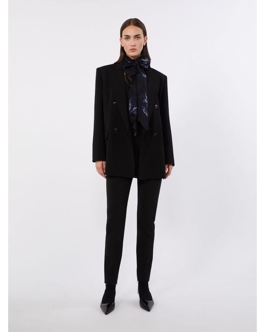 Pantalone Slim di Max Mara in Black