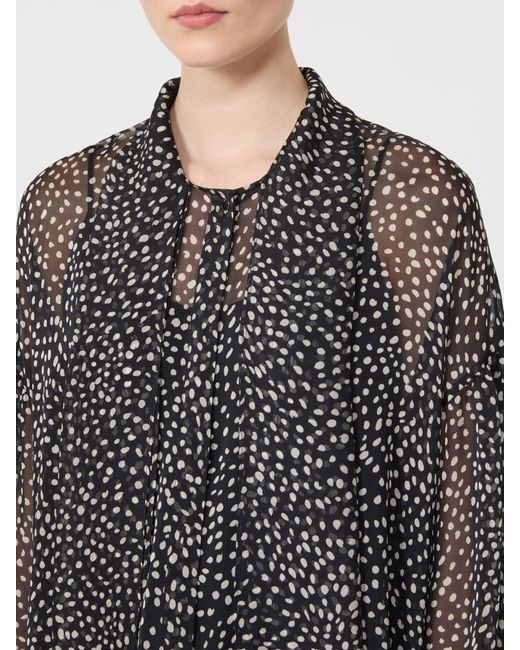 Max Mara Black Blouse
