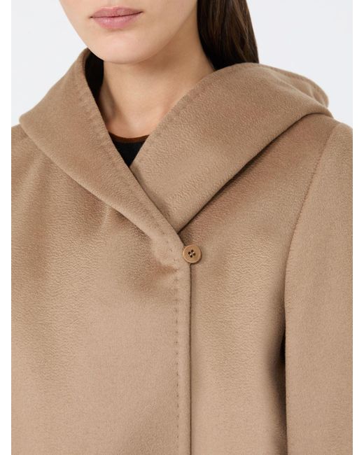 Cappotto A Vestaglia di Max Mara in Natural