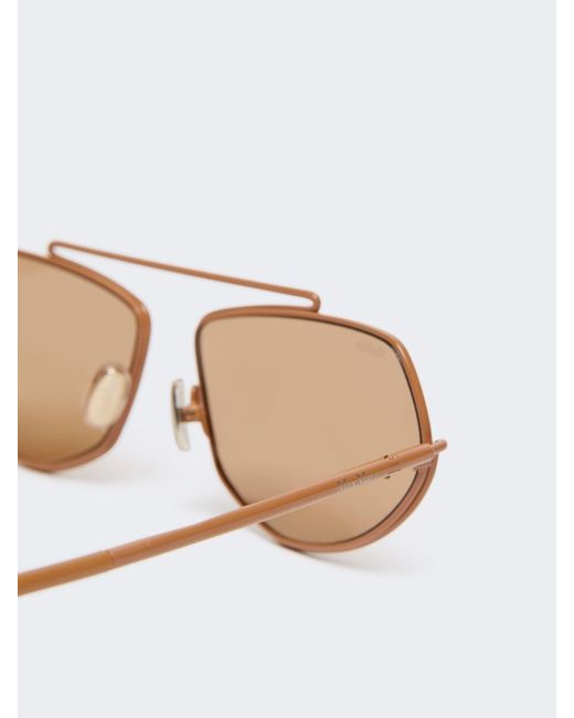 Max Mara Natural Square Sunglasses