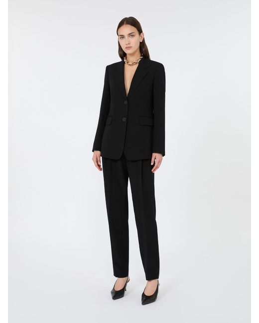Pantalone Carrot di Max Mara in Black