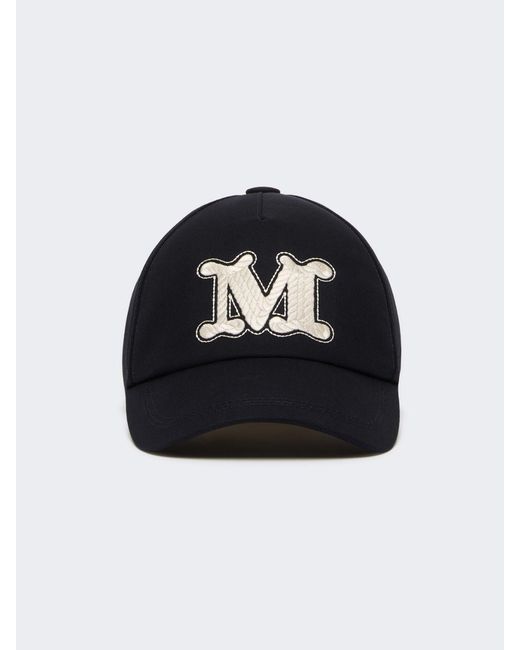 Cappello Baseball di Max Mara in Black