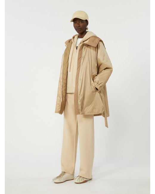 Max Mara Natural Reversible Padded Parka