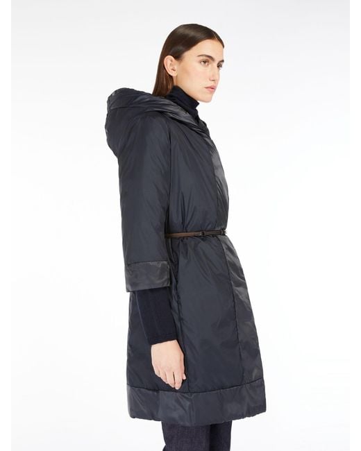 Max Mara Gray Reversible Down Jacket