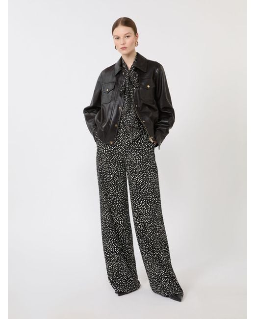 Max Mara Black Blouse
