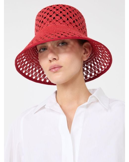 Bucket di Max Mara in Red