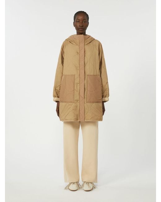 Max Mara Natural Reversible Padded Parka