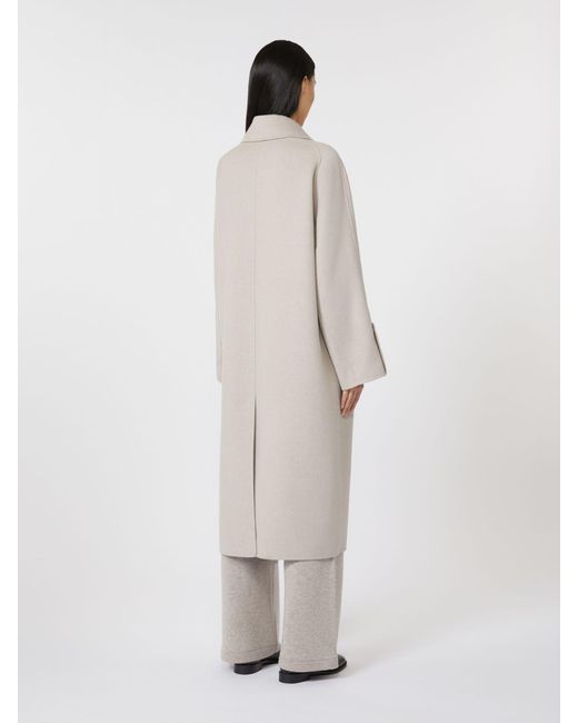Max Mara Natural Wool Coat