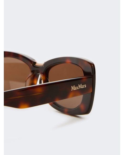 Max Mara Multicolor Rectangular Sunglasses